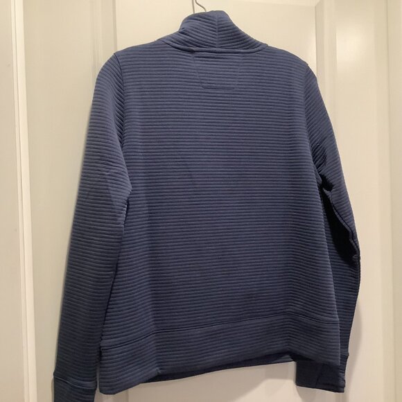 Women's AKHG Blackburn Pullover Mock, periwinkle, size XS - Picture 2 of 8